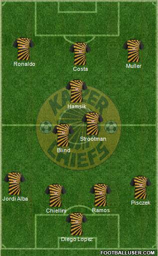 Kaizer Chiefs Formation 2014