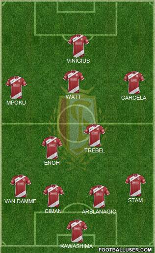 R Standard de Liège Formation 2014