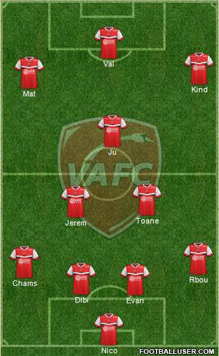 Valenciennes Football Club Formation 2014