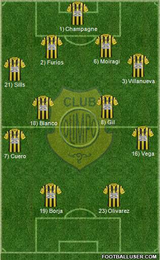 Olimpo de Bahía Blanca Formation 2014