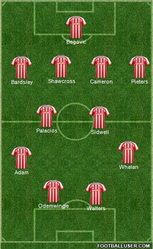 Stoke City Formation 2014