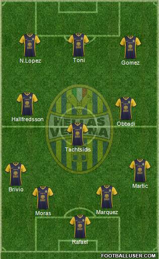 Hellas Verona Formation 2014