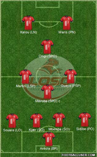 LOSC Lille Métropole Formation 2014