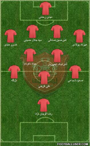 Persepolis Tehran Formation 2014