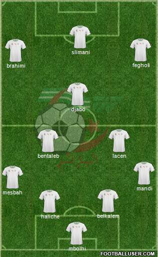 Algeria Formation 2014