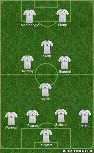 Leeds United Formation 2014