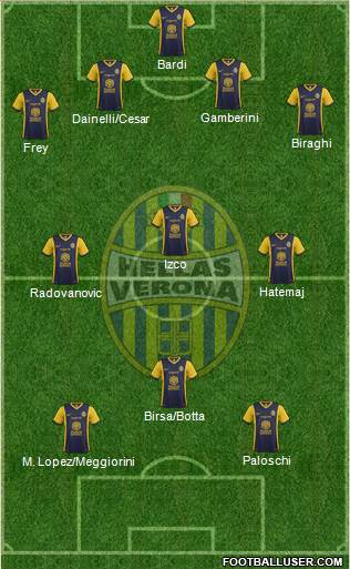 Hellas Verona Formation 2014