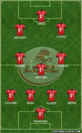 LOSC Lille Métropole Formation 2014