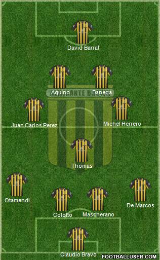 Almirante Brown Formation 2014