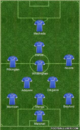 Cardiff City Formation 2014