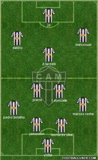 C Atlético Mineiro Formation 2014