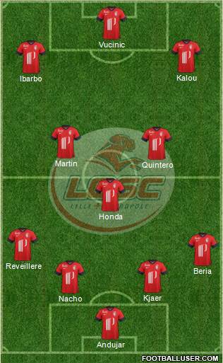 LOSC Lille Métropole Formation 2014