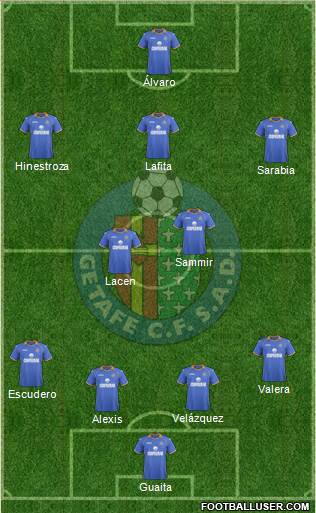 Getafe C.F., S.A.D. Formation 2014