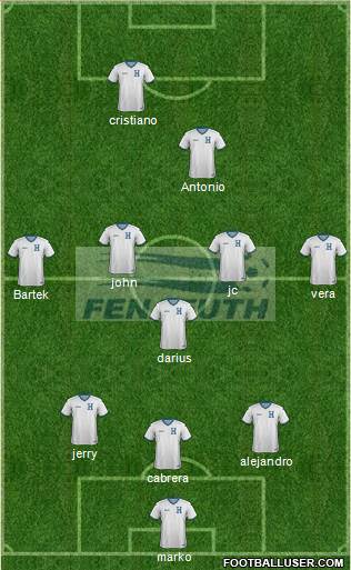 Honduras Formation 2014