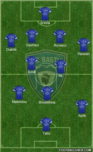 Sporting Club Bastia Formation 2014