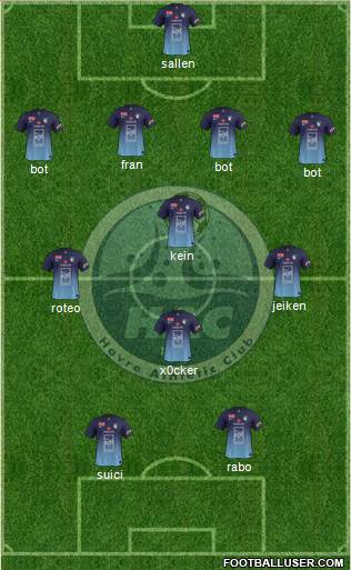 Havre Athletic Club Formation 2014