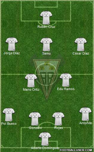 Albacete B., S.A.D. Formation 2014