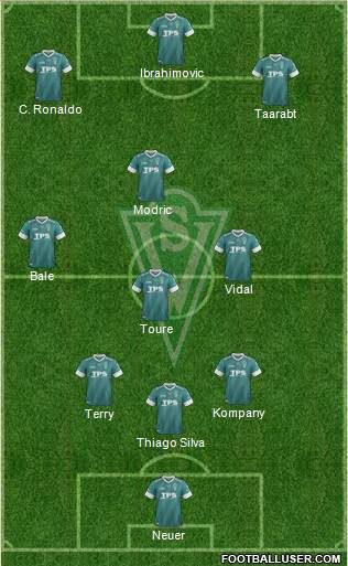 CD Santiago Wanderers S.A.D.P. Formation 2014