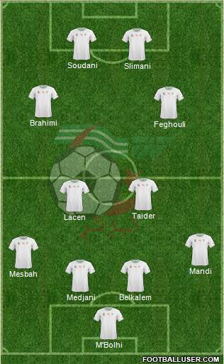 Algeria Formation 2014