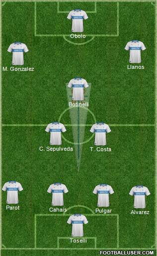 CD Universidad Católica Formation 2014