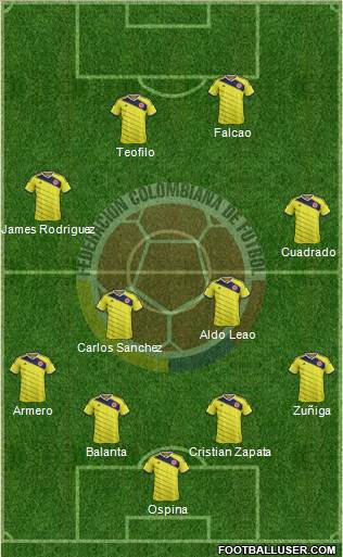 Colombia Formation 2014