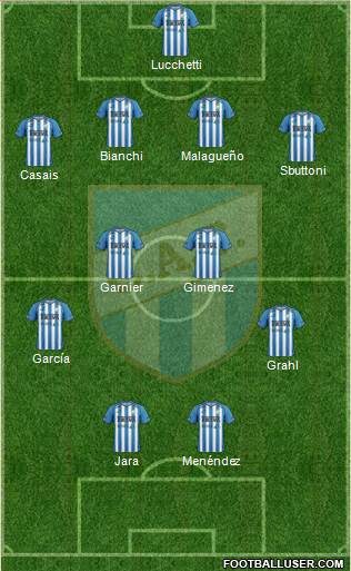 Atlético Tucumán Formation 2014