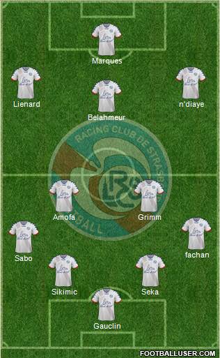 Racing Club de Strasbourg-Football Formation 2014