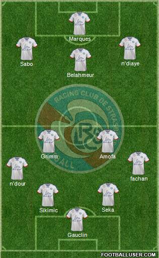 Racing Club de Strasbourg-Football Formation 2014