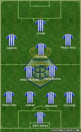 R.C. Recreativo de Huelva S.A.D. Formation 2014