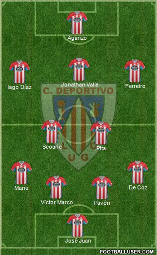 C.D. Lugo Formation 2014