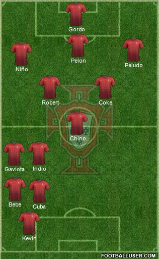 Portugal Formation 2014