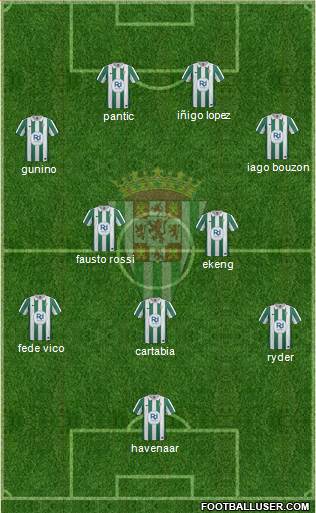 Córdoba C.F., S.A.D. Formation 2014