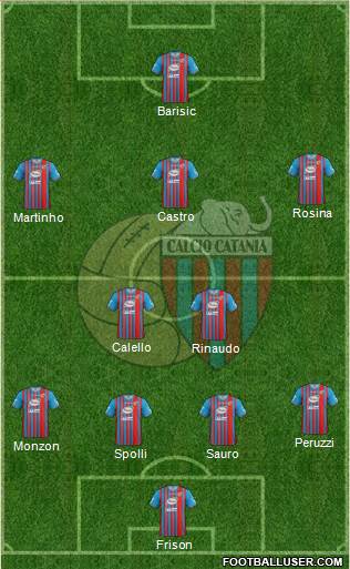 Catania Formation 2014