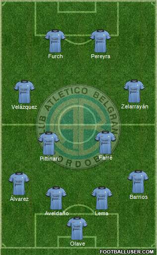 Belgrano de Córdoba Formation 2014