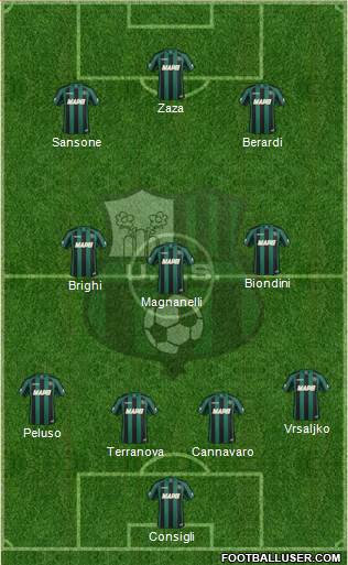 Sassuolo Formation 2014