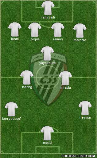 Club Sportif Sfaxien Formation 2014