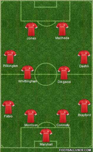 Cardiff City Formation 2014