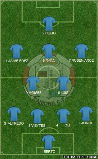 Zamora C.F. Formation 2014