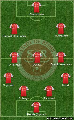 Stade de Reims Formation 2014