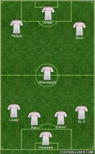 Tunisia Formation 2014