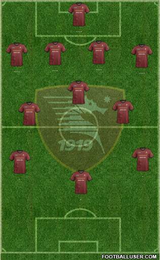 Salernitana Formation 2014