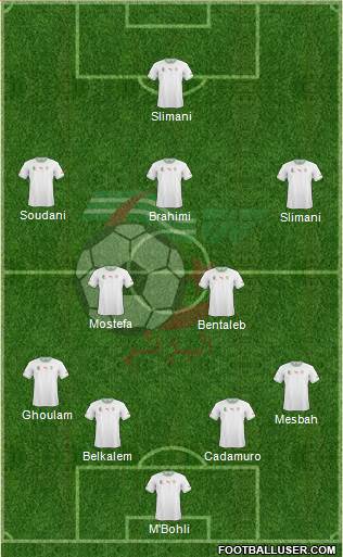 Algeria Formation 2014