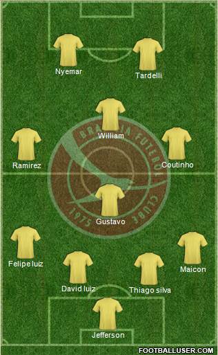 Brasília FC Formation 2014