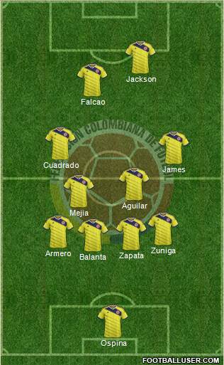 Colombia Formation 2014