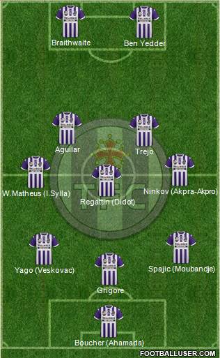 Toulouse Football Club Formation 2014