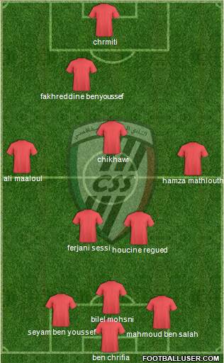 Club Sportif Sfaxien Formation 2014