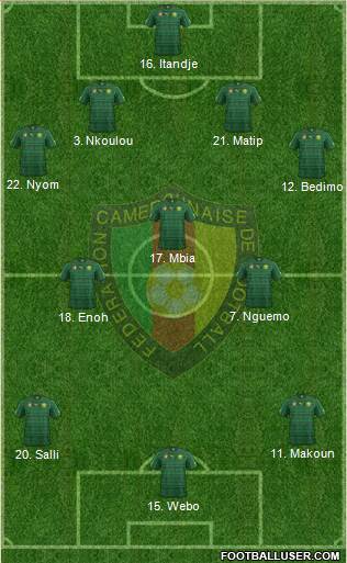 Cameroon Formation 2014