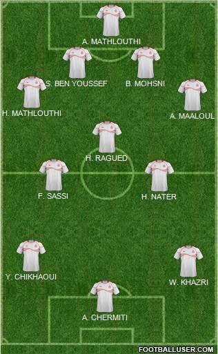 Tunisia Formation 2014