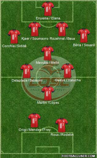 LOSC Lille Métropole Formation 2014