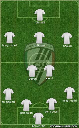 Club Sportif Sfaxien Formation 2014